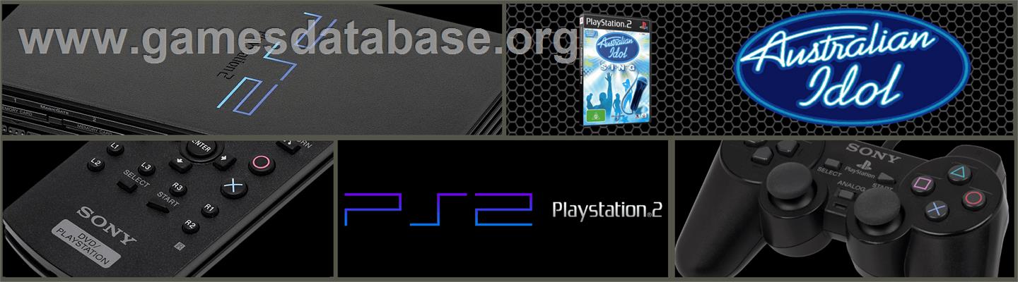 Australian Idol Sing - Sony Playstation 2 - Artwork - Marquee